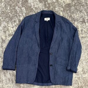 Wilfred Navy Casual Blazer